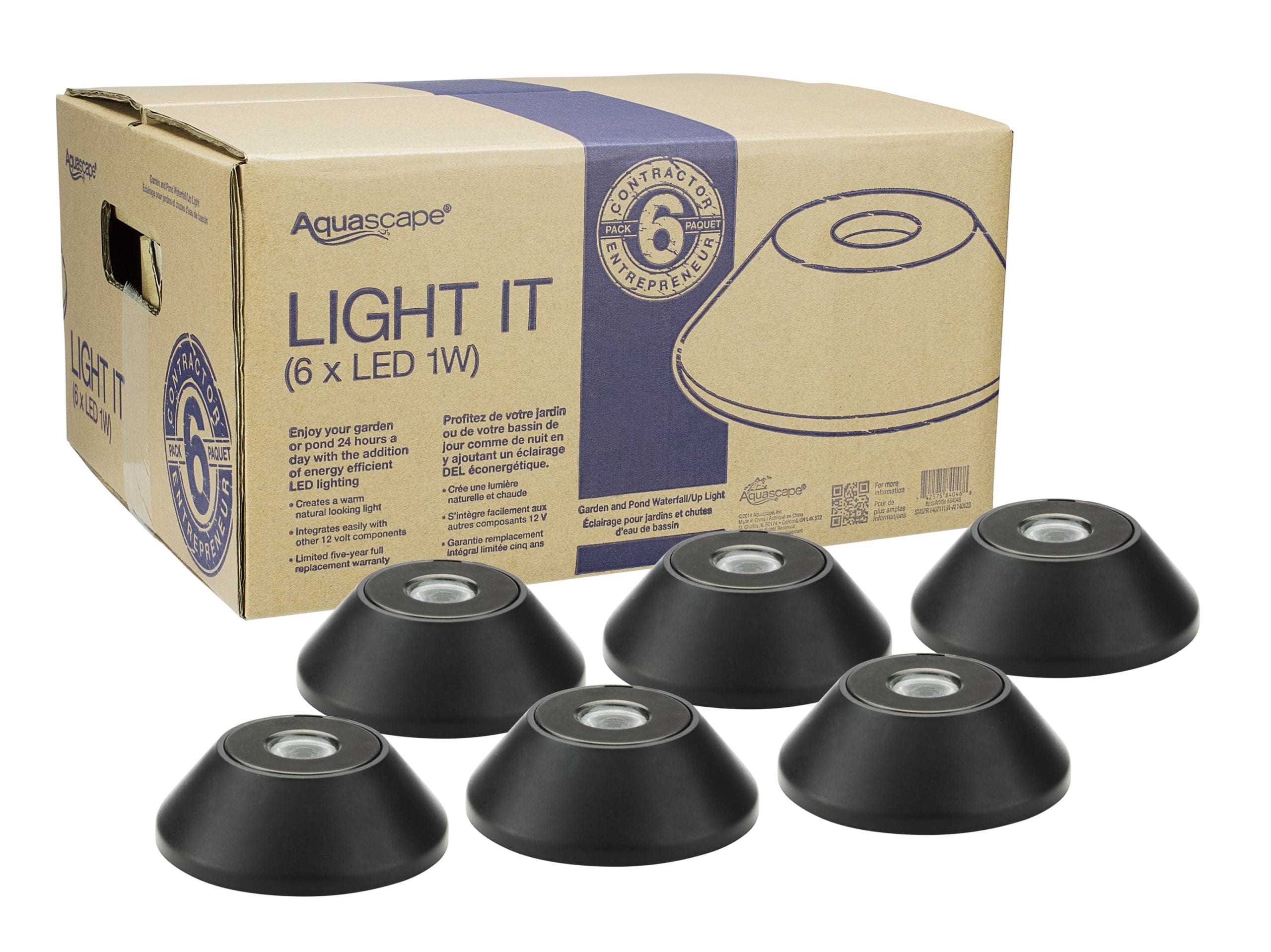 WATERFALL LIGHT - 1-WATT - 6-PACK