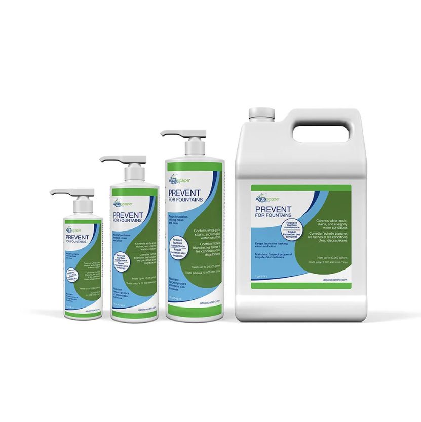 PREVENT FOR FOUNTAINS AND WATERFALLS