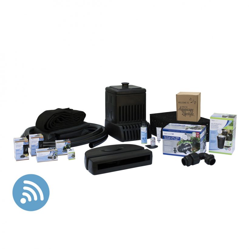 MEDIUM BOXED PONDLESS WATERFALL KIT - 16' STREAM