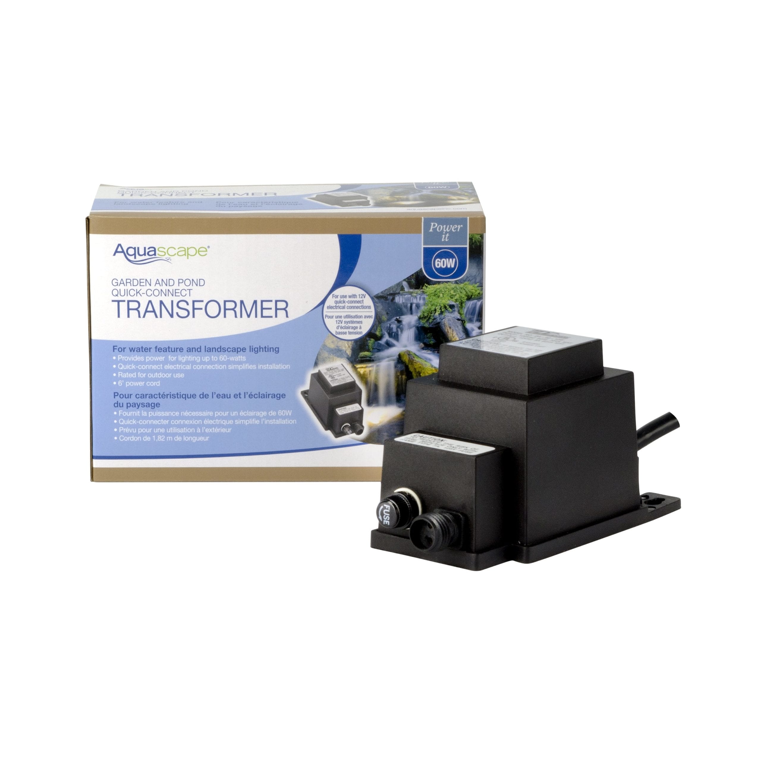 TRANSFORMER 60-WATT LOW VOLTAGE QUICK-CONNECT