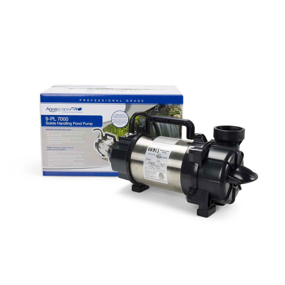 9-PL 7000 SOLIDS-HANDLING POND PUMP