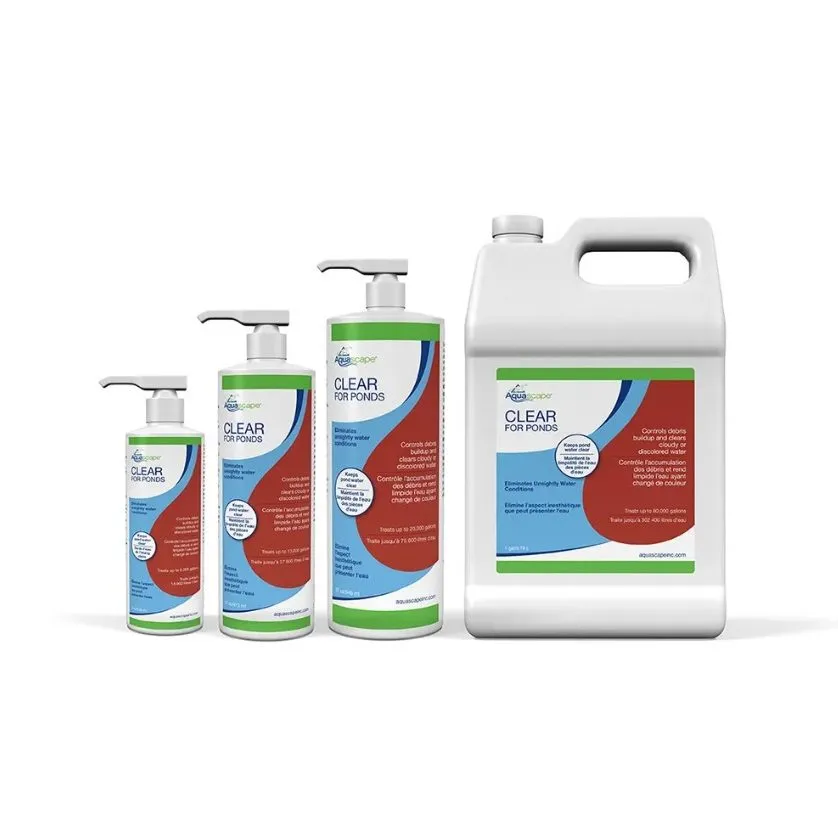 CLEAR FOR PONDS