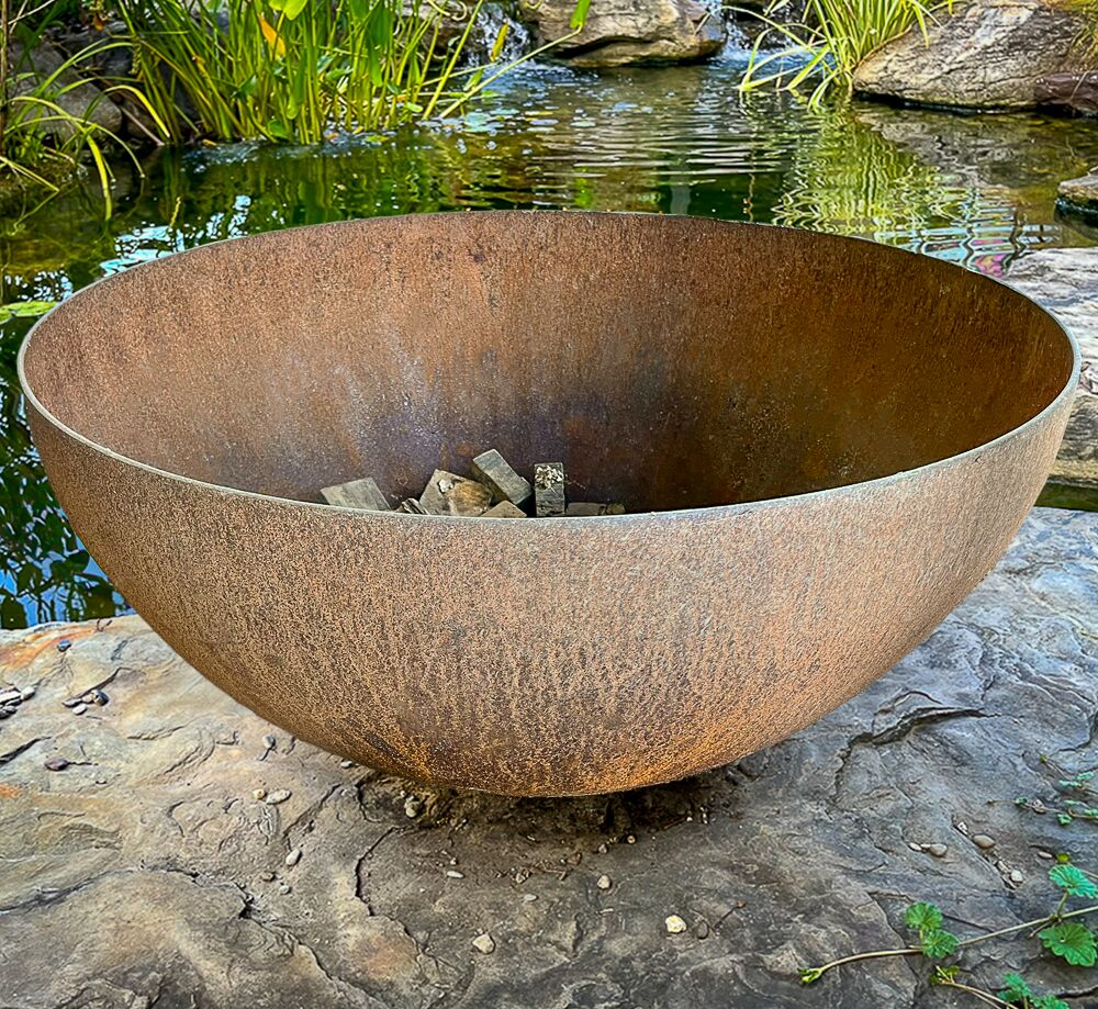 Big Bowl O' Zen Sculptural Fire Bowl