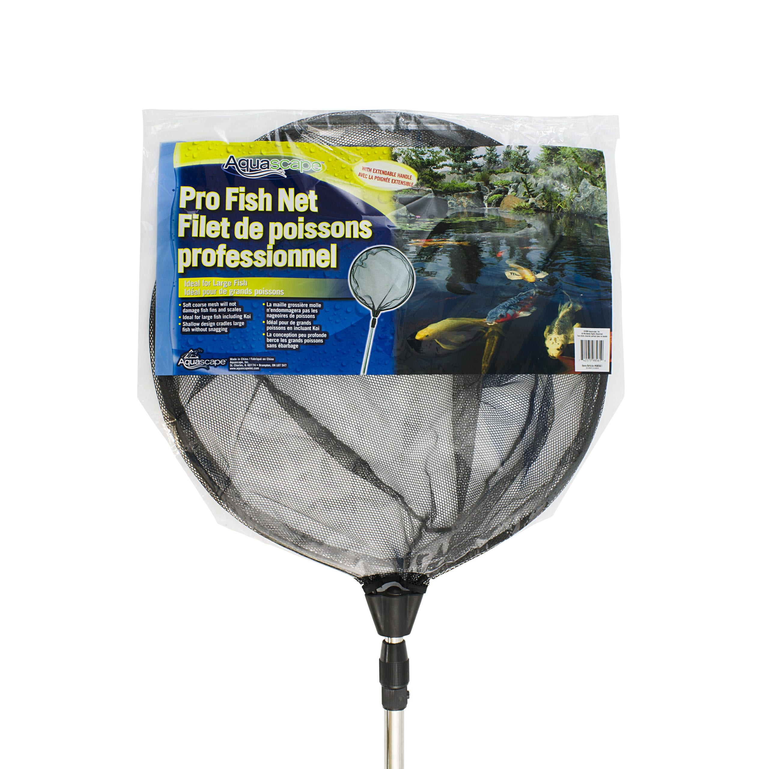 PROFESSIONAL FISH NET WITH EXTENDABLE HANDLE - Image 2
