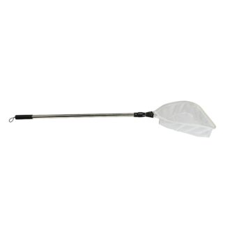 HEAVY-DUTY POND SKIMMER NET WITH EXTENDABLE HANDLE