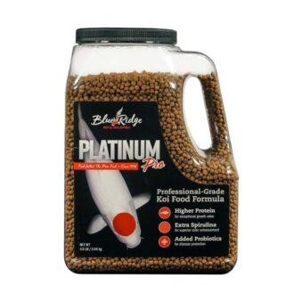 Platinum Pro Fish Food in Pest-Proof Container (4.5 Lb)