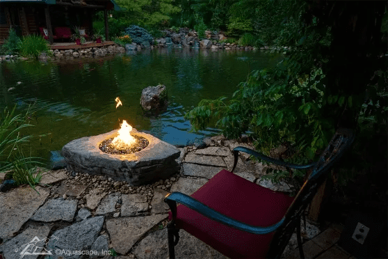 FAUX STONE FIRE PIT - Image 4