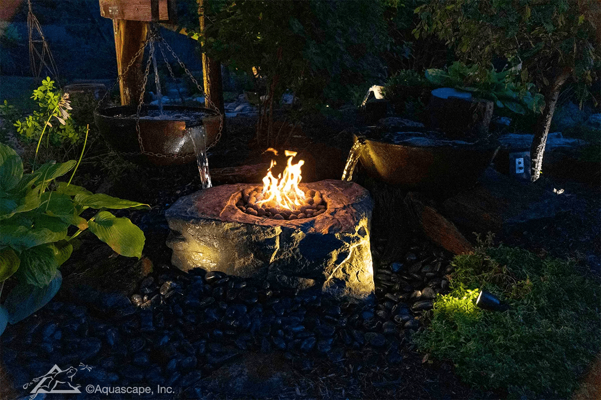 FAUX STONE FIRE PIT - Image 3