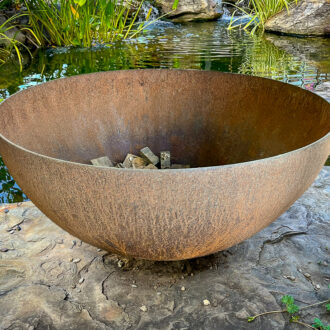 Big Bowl O' Zen Sculptural Fire Bowl