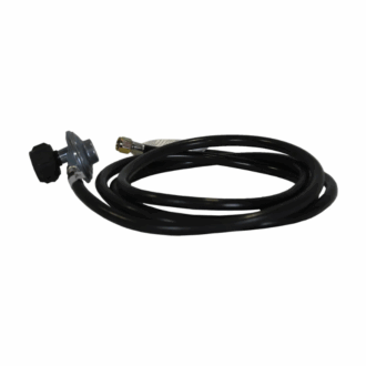 PROPANE TANK REGULATOR AND HOSE - 3/8" x 10'