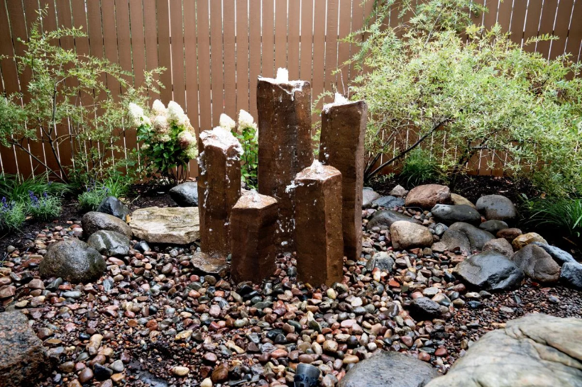 FAUX BASALT COLUMN SET OF 5