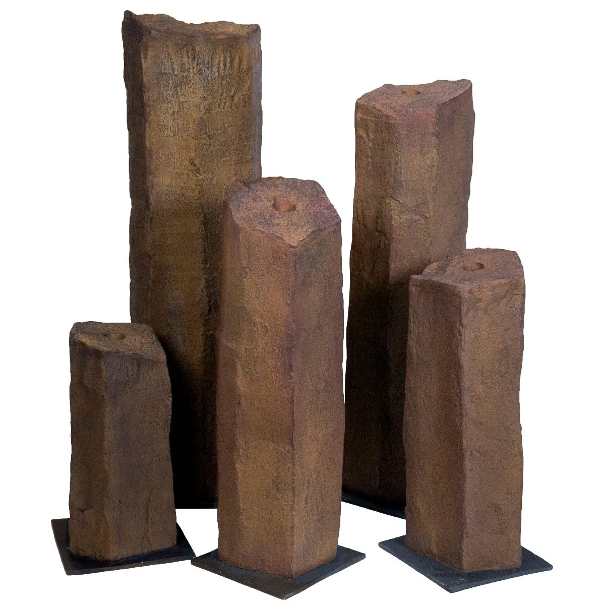FAUX BASALT COLUMN SET OF 5 - Image 2