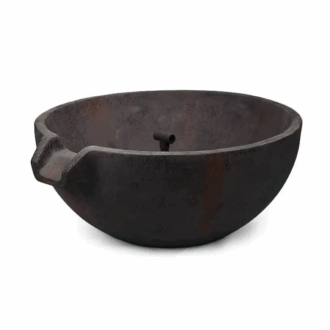 SPILLWAY BOWL - IRON ORE - 32" DIA (81 CM)