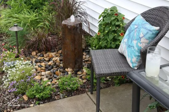 FAUX BASALT COLUMN FOUNTAIN KIT - 24" H - Image 2