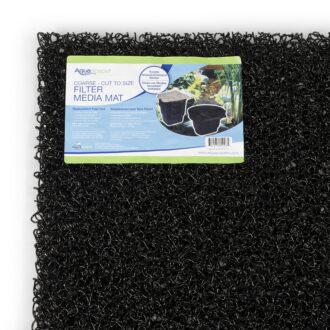 LOW DENSITY RIGID FILTER MAT