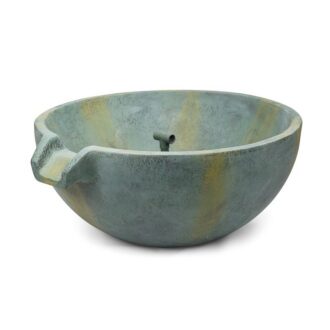 SPILLWAY BOWL - PATINA - 32" DIA (81 CM)