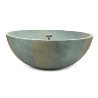 SPILLWAY BASIN - PATINA - 40" DIA (102 CM)