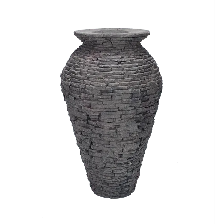 STACKED SLATE URN - 24" H (61 CM) - Image 2