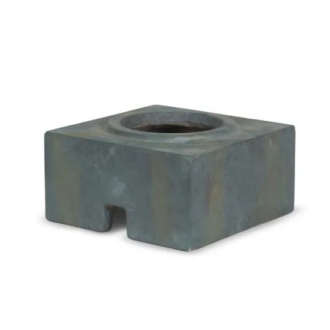 SPILLWAY BOWL STAND - PATINA - 6" H (15 CM)