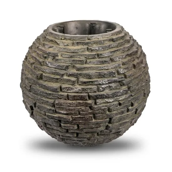 STACKED SLATE SPHERE FOUNTAIN KIT - 18" DIA (46 CM) - Image 3
