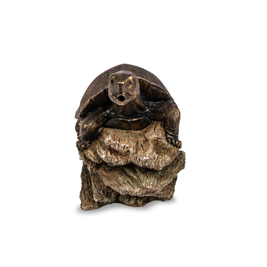 TURTLE ON LOG SPITTER - Image 7