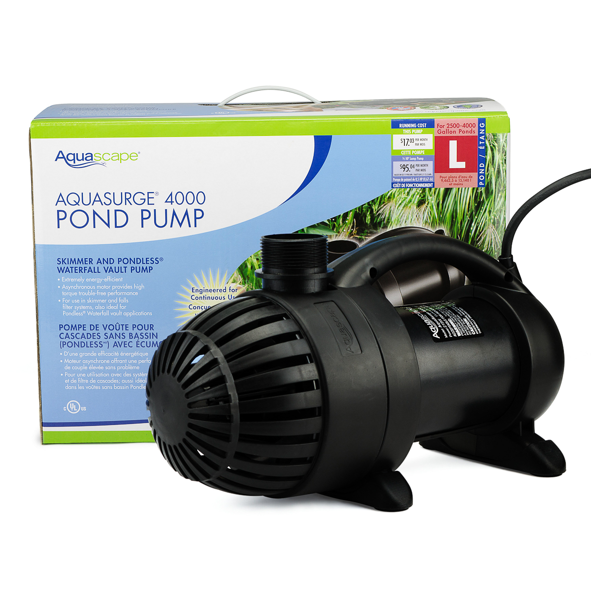 AQUASURGE 5000 POND PUMP