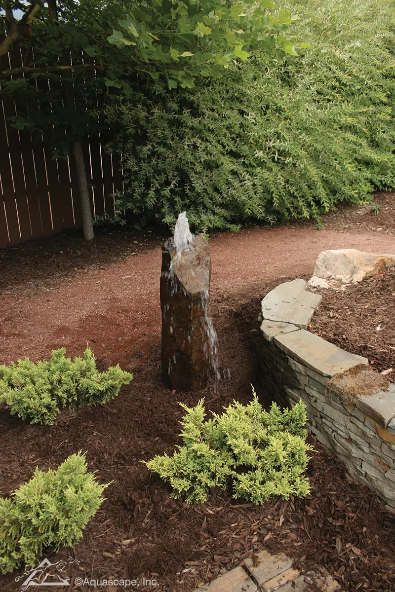 NATURAL MONGOLIAN BASALT COLUMN 24" H (61 CM) - Image 2