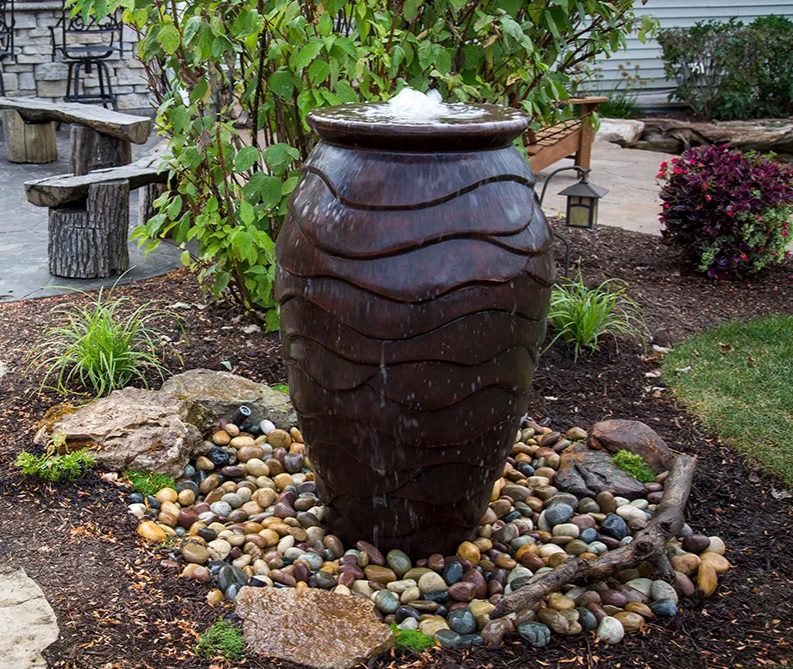 SCALLOPED URN FOUNTAIN KIT - 45" H (114 CM) - Image 2