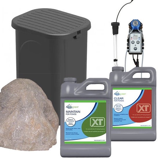 XT Dosing System Kit with Controller, Rock Cover & Two Treatments