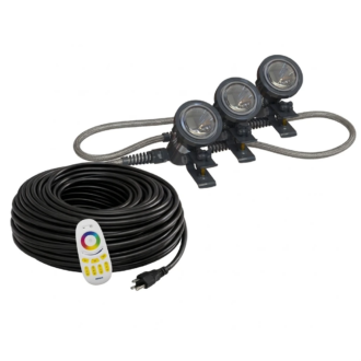 Airmax RGBW LED 3 Light Set with Cord